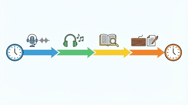 3.各技能の時間配分と試験の進行