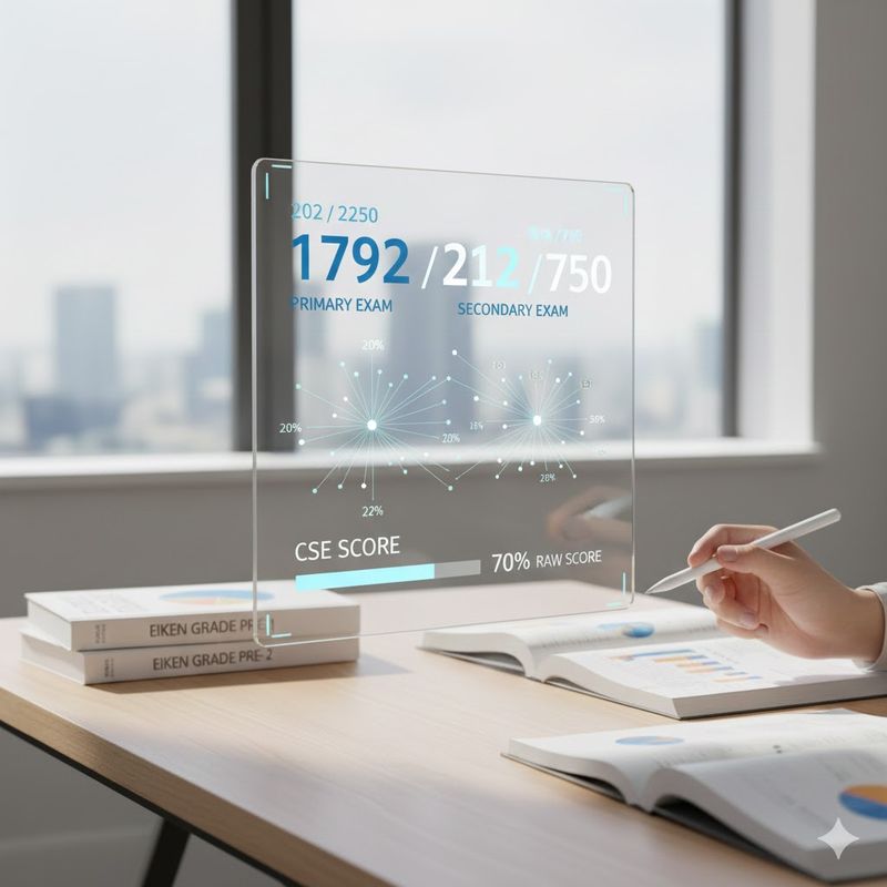 2.英検準一級の合格点とCSEスコアの仕組み