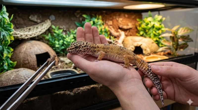 3.ヤモリを人に慣れさせる方法