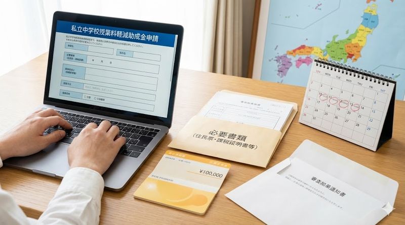 3.私立中学校学費無償化の支援金額と申請方法