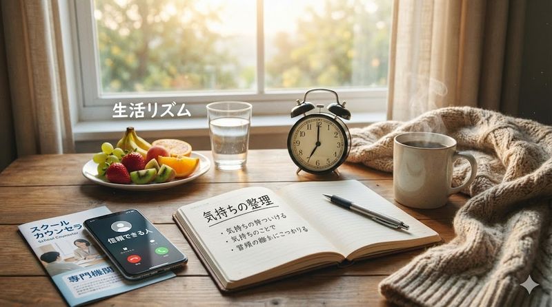 3.学校行きたくない時の対処法