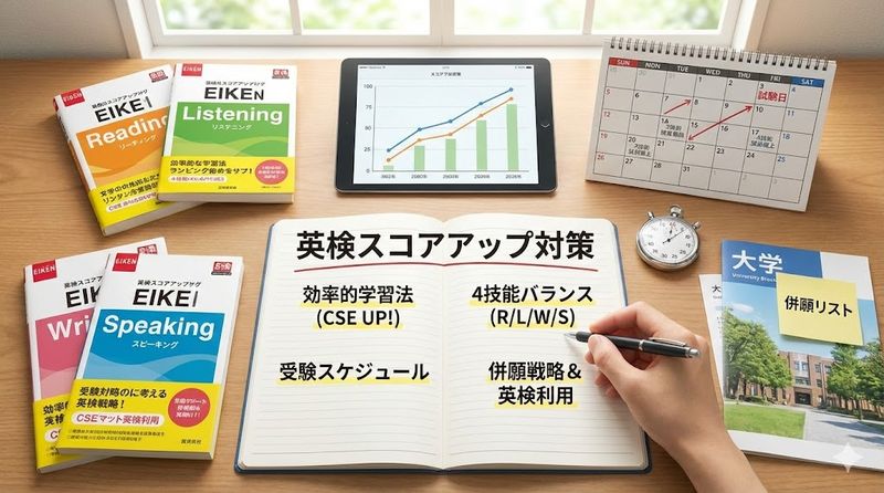 5.英検スコアアップのための対策法