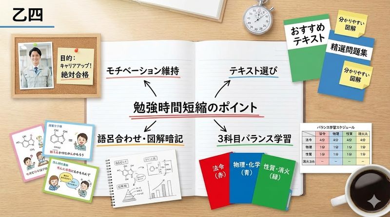 4.勉強時間を短縮するためのポイント