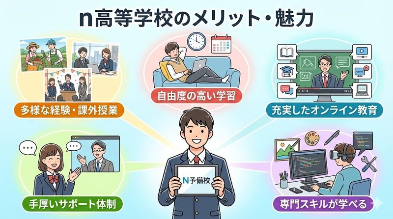 3.n高等学校のメリット・魅力