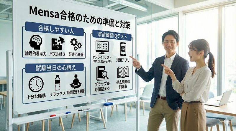 4.メンサ合格のための準備と対策