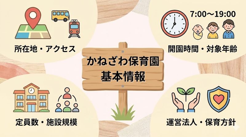 1.かねざわ保育園の基本情報