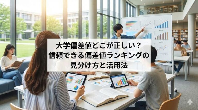 大学偏差値どこが正しい?信頼できる偏差値ランキングの見分け方と活用法 - 教養教育学習チャンネル