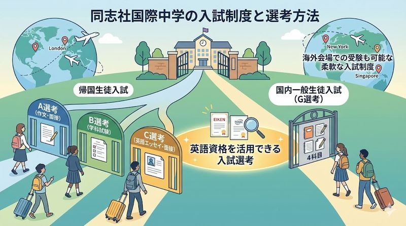 2.同志社国際中学の入試制度と選考方法