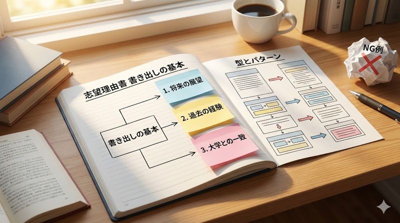 1.大学志望理由書の書き出しで押さえるべき基本