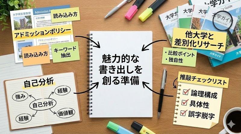 4.書き出しを魅力的にするための準備