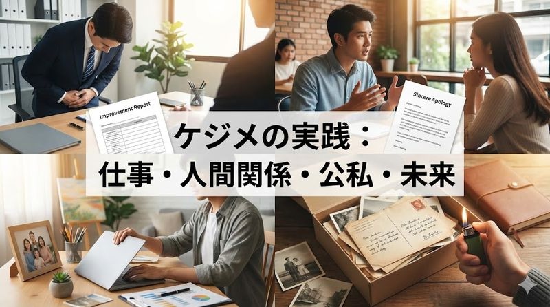 3.ケジメをつける具体的な場面と実践方法