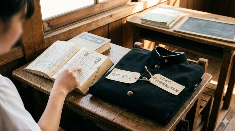 1.学ランの正式名称は「詰襟学生服」