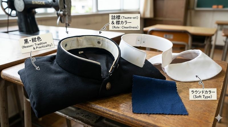 4.詰襟学生服の特徴と構造