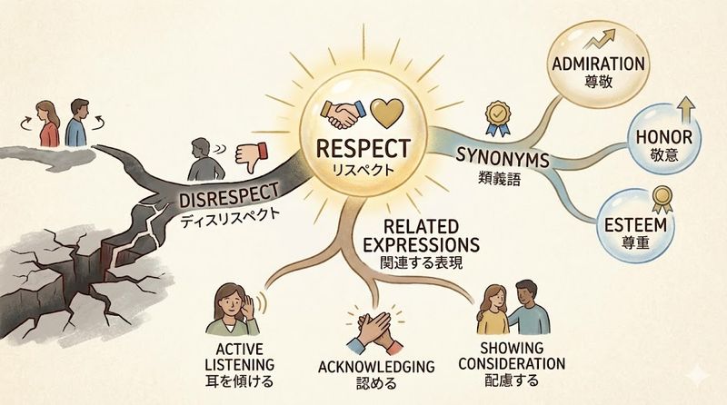 4.リスペクトの関連語と対義語