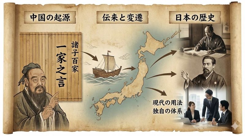 4.一家言の語源と歴史的背景