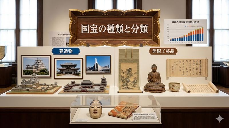 3.国宝にはどんな種類があるのか？分類別に紹介
