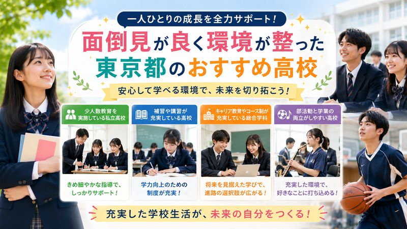 4.面倒見が良く環境が整った東京都の高校