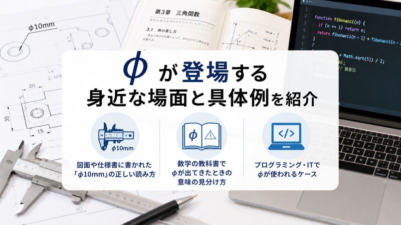 3. φが登場する身近な場面と具体例