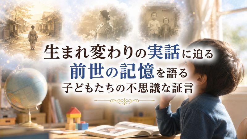 1.生まれ変わり実話とは?前世の記憶が残る子どもたちの証言