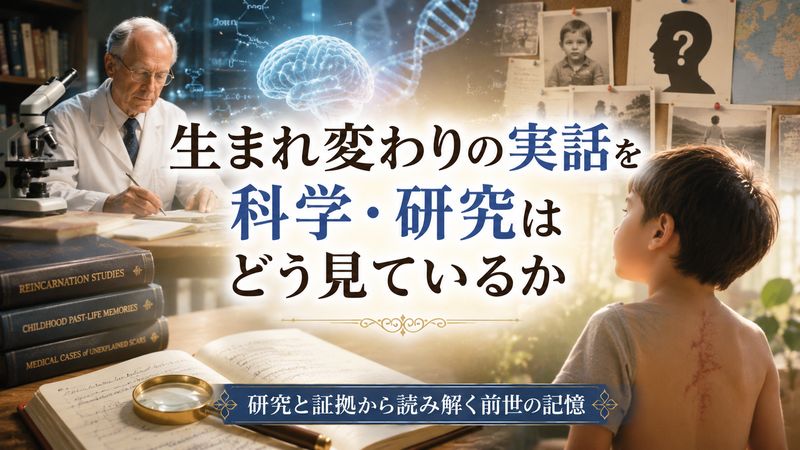 3.生まれ変わり実話を科学・研究はどう見ているか